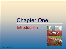 Tài chính doanh nghiệp - Chapter One: Introduction