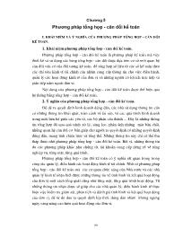 Tổ chức công tác kế toán và bộ máy kế toán - Chương 5: Phương pháp tổng hợp - Cân đối kế toán