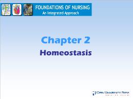 Y khoa, y dược - Chapter 2: Homeostasis