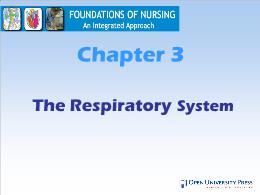 Y khoa, y dược - Chapter 3: The respiratory system