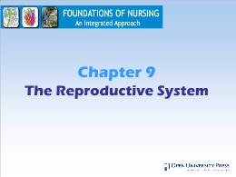 Y khoa, y dược - Chapter 9: The reproductive system