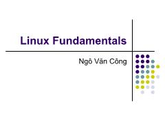 Linux Fundamentals - Ngô Văn Công