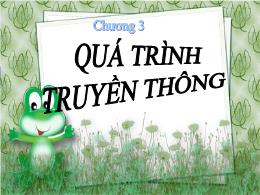 Bài giảng Quản trị chiêu thị - Chương 3: Quá trình truyền thông - Đạo đức - Xã hội của chiêu thị