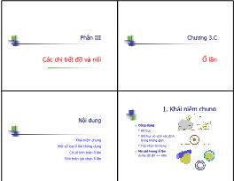 Bài giảng Chi tiết máy - Chương 3C: Ổ lăn - Nguyễn Xuân Hạ