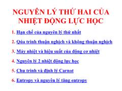 Nguyên lý thứ hai của nhiệt động lực học