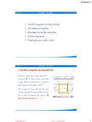 Bài giảng Vật lí 1 - Bài 2: Vật dẫn, tụ điện - Nguyễn Kim Quang