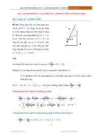 Bài tập mô phỏng lần 4 (Phương trình vi phân thường ODE) - Ngô Trung Kiên