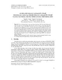 Có nên gộp năng lực giải quyết vấn đề với năng lực sáng tạo thành năng lực giải quyết vấn đề và sáng tạo trong chương trình giáo dục phổ thông mới? - Nguyễn Cương