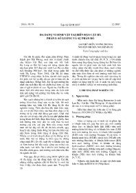 Đa dạng vi sinh vật tại biển đảo Cát Bà - Phần I: Số lượng và sự phân bố - Lại Thúy Hiền