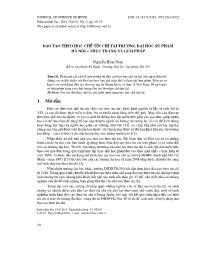 Đào tạo theo học chế tín chỉ tại trường Đại học Sư phạm Hà Nội – thực trạng và giải pháp