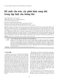 Đề xuất cấu trúc cây phát hiện xung đột trong tập luật của tường lửa - Nguyễn Mạnh Hùng
