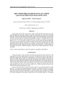 Điều chỉnh nhiệt độ khuôn bằng quá trình làm nguội theo xung động dòng chảy - Phạm Sơn Minh