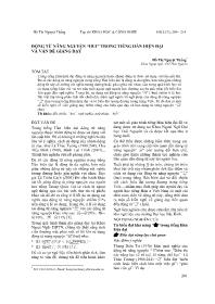Động từ năng nguyện “hui” trong tiếng Hán hiện đại và vấn đề giảng dạy - Hồ Thị Nguyệt Thắng