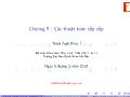 Giáo trình Cấu trúc dữ liệu và thuật toán - Chương 5: Các thuật toán sắp xếp - Trịnh Anh Phúc