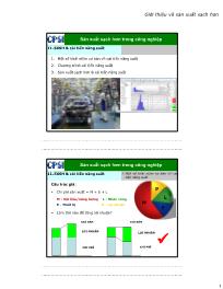 Giáo trình Sản xuất sạch hơn trong công nghiệp - SXSH và cải tiến năng suất