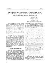 Phát hiện mới hiện tượng đình dục bắt buộc ở pha trứng của bọ xít lưng gồ - Pseudodoniella sp. (hemiptera: miridae) hại na tại huyện Chi Lăng, tỉnh Lạng Sơn - Phạm Văn Lầm