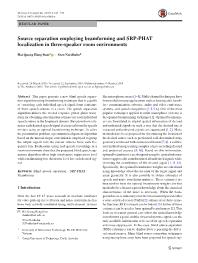 Source separation employing beamforming and SRP-PHAT localization in three-speaker room environments - Hai Quang Hong Dam