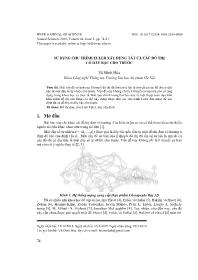 Sử dụng chu trình euler xây dựng tất cả các đồ thị có dãy bậc cho trước - Vũ Đình Hòa