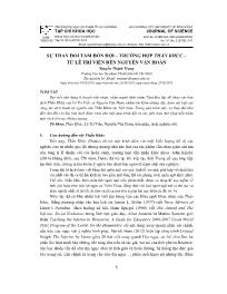 Sự thay đổi tầm đón đợi – trường hợp thần khúc – từ Lê Trí Viễn đến Nguyễn Văn Hoàn - Nguyễn Thành Trung