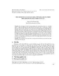 Tiêu chí đánh giá sách giáo khoa môn khoa học tự nhiên theo định hướng phát triển năng lực - Nguyễn Thị Thanh Thủy