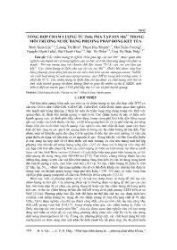 Tổng hợp chấm lượng tử ZnSe pha tạp ion Mn2+ trong môi trường nước bằng phương pháp đồng kết tủa - Đinh Xuân Lộc