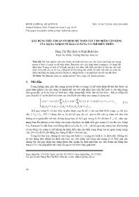 Xây dựng tiêu chuẩn ổn định mũ toàn cục cho điểm cân bằng của mạng nơron tế bào có xung và trễ biến thiên - Đặng Thị Thu Hiền