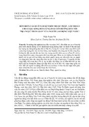 Đồn điền cao su ở Nam Kì thời thuộc Pháp: Lối thoát cho cuộc sống bần cùng hay con đường dẫn tới “địa ngục trần gian” của người lao động Việt Nam ?