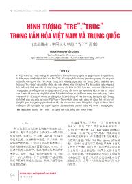 Hình tượng “tre”,“trúc” trong văn hóa Việt Nam và Trung Quốc