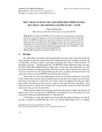 Thực trạng sử dụng trò chơi nhằm phát triển kĩ năng bắt chước cho trẻ rối loạn phổ tự kỉ 3 - 4 tuổi