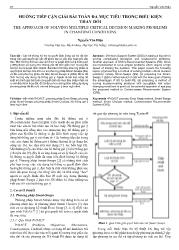 Hướng tiếp cận giải bài toán đa mục tiêu trong điều kiện thay đổi