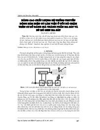 Nâng cao chất lượng hệ thống truyền động bám điện cơ làm việc ở tốc độ chậm trên cơ sở đánh giá thành phần ma sát và bù mô men ma sát