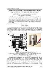 Nghiên cứu về độ nhạy của cảm biến điện từ гмд-1 trong ngòi nổ 9э249 lắp trên tên lửa Igla