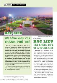 Bạc Liêu sức sống xanh của thành phố trẻ