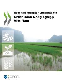 Báo cáo rà soát Nông nghiệp và Lương thực của OECD: Chính sách nông nghiệp Việt Nam