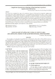 Đánh giá một số giống đậu tương và thời vụ gieo cho giống đt51 trong vụ hè tại huyện Hưng Hà, tỉnh Thái Bình