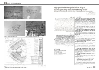Lập quy trình hướng dẫn đồ án thép 1 sử dụng chương trình hỗ trợ thông đồ án