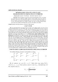 Mở rộng khả năng sửa lỗi của mã Reed-Solomon sử dụng chuẩn Syndrome