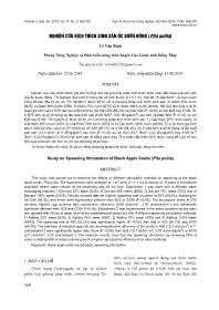 Nghiên cứu kích thích sinh sản ốc bươu đồng (pila polita)