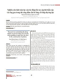 Nghiên cứu tính toán lực cản tác động lên tao cáp khi luồn cáp vào ống gen trong thi công dầm cầu bê tông cốt thép dự ứng lực