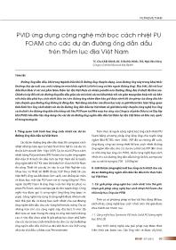 PVID ứng dụng công nghệ mới bọc cách nhiệt PU FOAM cho các dự án đường ống dẫn đầu trên thềm lục địa Việt Nam