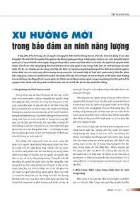 Xu hướng mới trong bảo đảm an ninh năng lượng