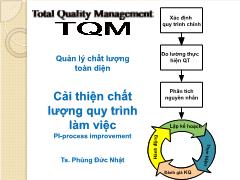 Tài liệu Cải thiện chất lượng quy trình làm việc