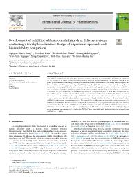 Development of solidified self-microemulsifying drug delivery systems containing L-tetrahydropalmatine: Design of experiment approach and bioavailability comparison - Nguyen Thach Tung