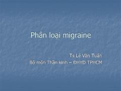 Phân loại migraine - Lê Văn Tuấn