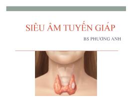 Siêu âm tuyến giáp - Phương Anh