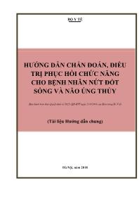 Tài liệu Hướng dẫn chẩn đoán, điều trị phục hồi chức năng cho bệnh nhân nứt đốt sống và não úng thủy