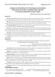 Đánh giá tình hình cắt thanh quản bán phần theo kiểu trán bên tại Bệnh viện Chợ Rẫy từ tháng 06/2016 đến tháng 06/2017