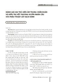 Đề tài Đánh giá vai trò siêu âm trong chẩn đoán và điều trị vết thương xuyên nhãn cầu với phẫu thuật cắt dịch kính – Nguyễn Diệu Thu