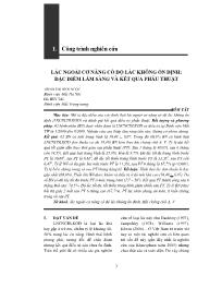 Đề tài Lác ngoài cơ năng có độ lác không ổn định: Đặc điểm lâm sàng và kết quả phẫu thuật – Trịnh Thị Bích Ngọc