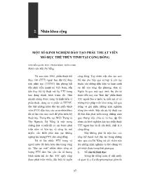 Đề tài Một số kinh nghiệm đào tạo phẫu thuật viên mổ đục thể thủy tinh tại cộng đồng – Nguyễn Quốc Đạt